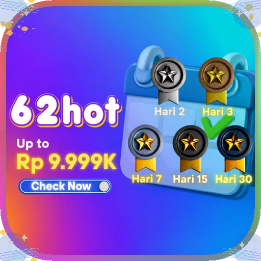 Kelebihan dan Fitur Aplikasi 62hot Terbaru APK Resmi — ikon aplikasi